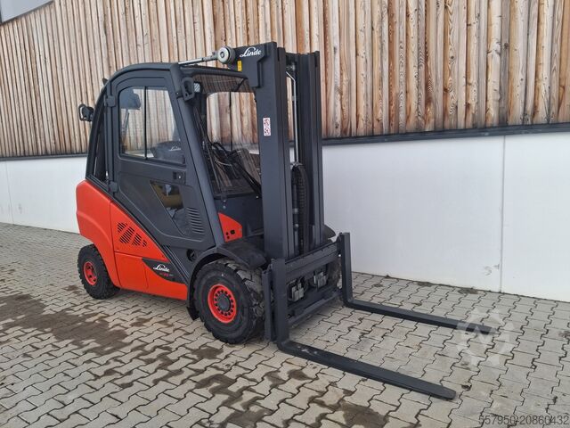 Gabelstapler Linde H 35 Diesel Triplex Doppelzusatzhydrauli