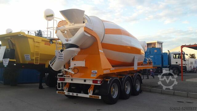 SEMIX TRM12 AnhÀnger-Betonmischer SEMIX TRM12 Trailer Concrete Mixer