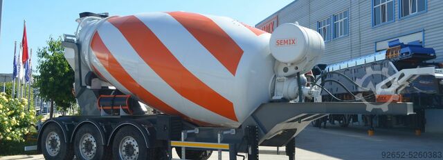 SEMIX TRM12 AnhÀnger-Betonmischer SEMIX TRM12 Trailer Concrete Mixer