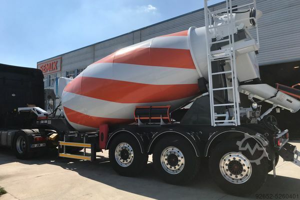 SEMIX TRM12 AnhÀnger-Betonmischer SEMIX TRM12 TRM12 Trailer Concrete Mixer