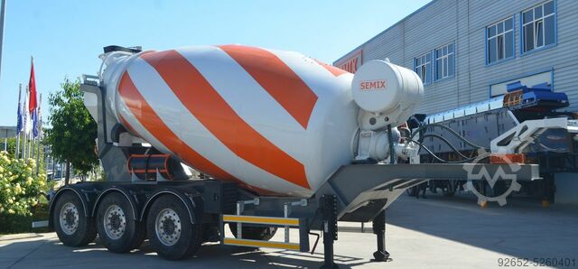 SEMIX TRM12 AnhÀnger-Betonmischer SEMIX TRM12 TRM12 Trailer Concrete Mixer
