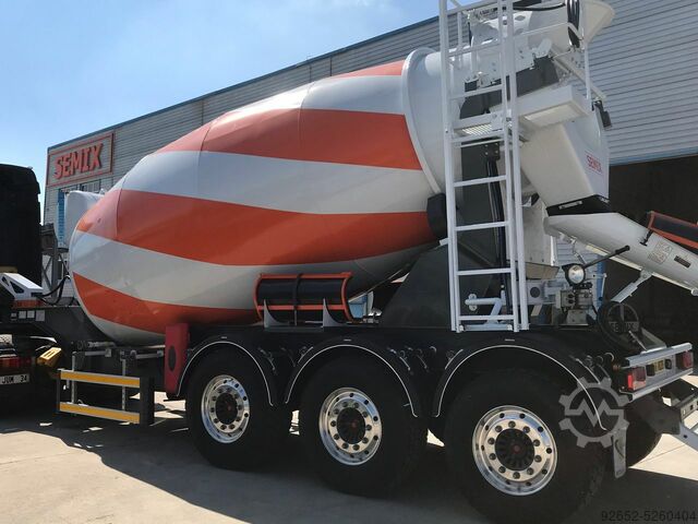 SEMIX TRM12 Trailer Concrete Mixer SEMIX TRM12 Malaxeur à béton remorque