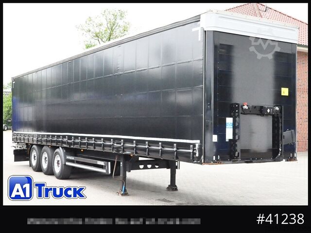Open semitrailer with tarp KOEGEL S 24 Tautliner, SAF, neue Plane, 139.897km,
