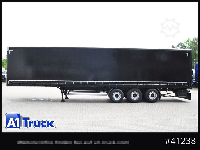 Open semitrailer with tarp KOEGEL S 24 Tautliner, SAF, neue Plane, 139.897km,