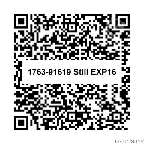 Hochhubwagen, Hubwagen, Elektro, EXP STILL, Hochhubwagen EXP16 - NUR 245 Bst - EXP