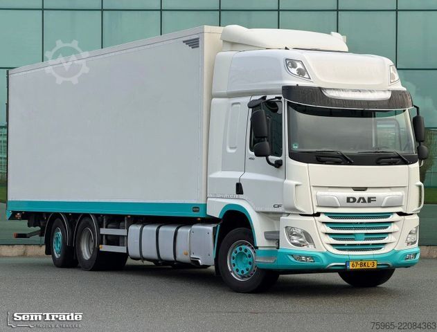 Refrigerated truck DAF CF 450 FAN 6X2 HEIWO BAK 875 x 250 x 275 CM INW.