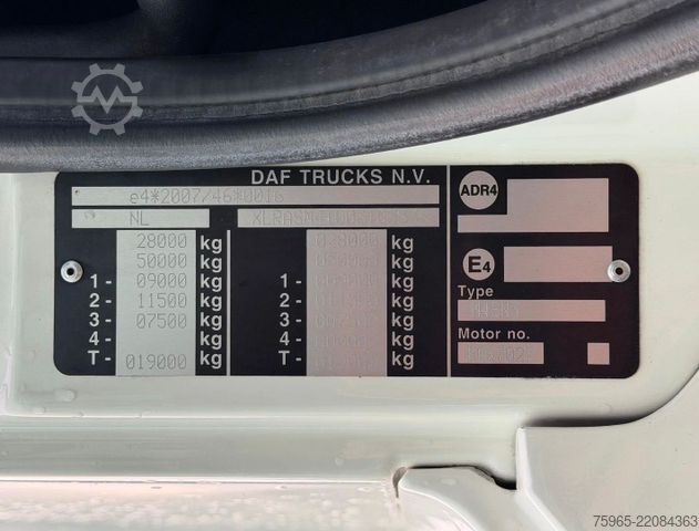 Refrigerated truck DAF CF 450 FAN 6X2 HEIWO BAK 875 x 250 x 275 CM INW.