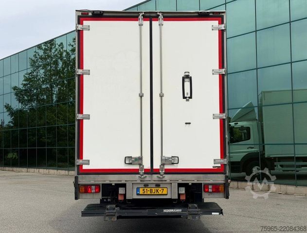 Box truck MERCEDES-BENZ Atego 1221 EURO 6 VAN BEURDEN BAK LAADKLEP KACHE