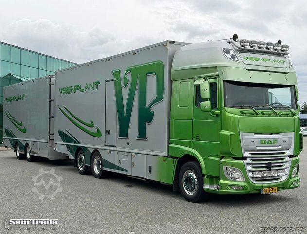 Special purpose truck DAF XF 510 FAN GEÏSOLEERDE BAKKEN ZIJDEUR LAADKLEP K