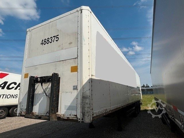 Box semitrailer KÖGEL 3-Achs Koffer Doppelstock+BPW+Luft+Rolltor+TÜV