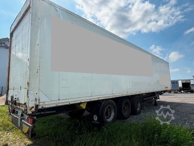 Box semitrailer KÖGEL 3-Achs Koffer Doppelstock+BPW+Luft+Rolltor+TÜV