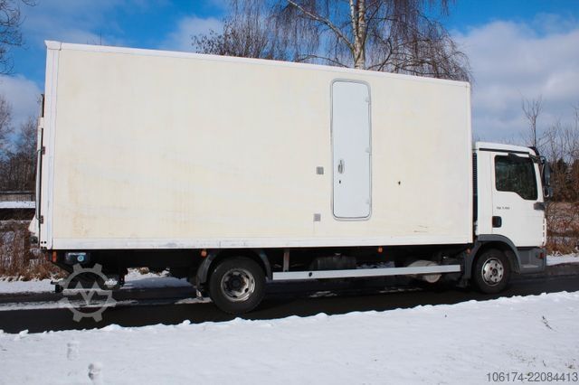 Box van MAN 7.150 BL Koffer mit Ladebordwand  *EX Wohnmobil*