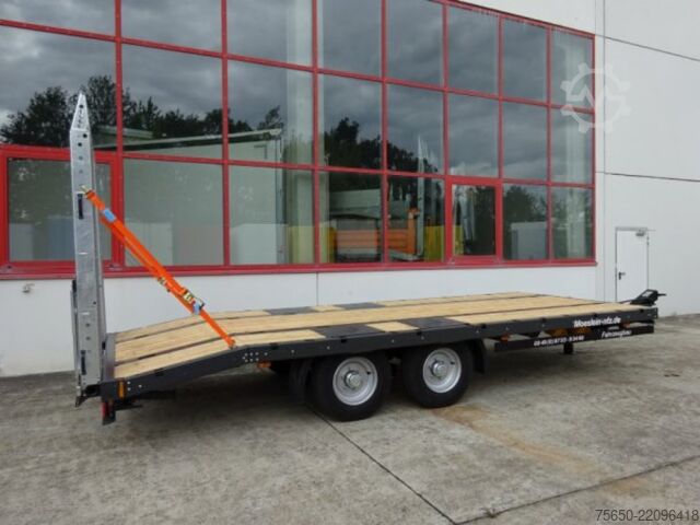 Low loader trailer Möslein TTT 11- 6,28P  Neuer Tandemtieflader