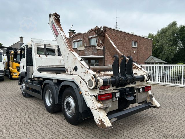 Skip truck MAN 26.420 TGS Multilift Absetzkipper