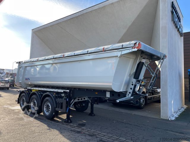Tipper semitrailer SCHMITZ CARGOBULL SKI 24 SL 7.2- 24.6m3/ne/Liftachse/LED