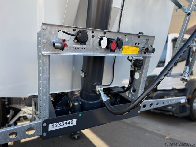 Tipper semitrailer SCHMITZ CARGOBULL SKI 24 SL 7.2- 24.6m3/ne/Liftachse/LED