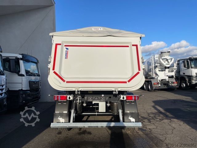 Tipper semitrailer SCHMITZ CARGOBULL SKI 24 SL 7.2- 24.6m3/ne/Liftachse/LED