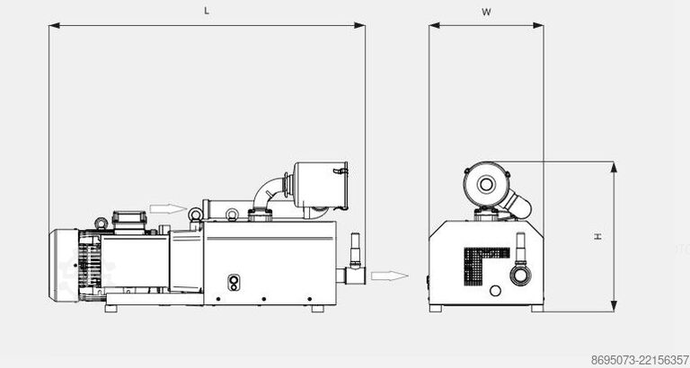 Vacuum pump Busch MINK MM 1252 AV