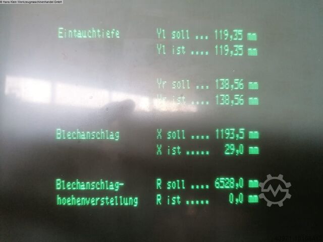 Hydr. pressbrake MENGELE H 160-3