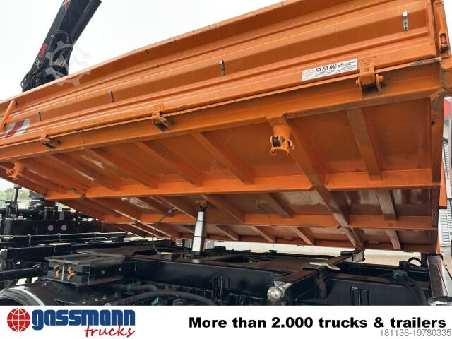 Spezial-LKW Unimog U500 4x4 405/40 mit Heckkran Hiab 077-1 HiDuo,