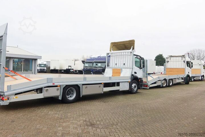 Car transporter Mercedes-Benz Actros 1936 LL Machine Oprijwagen