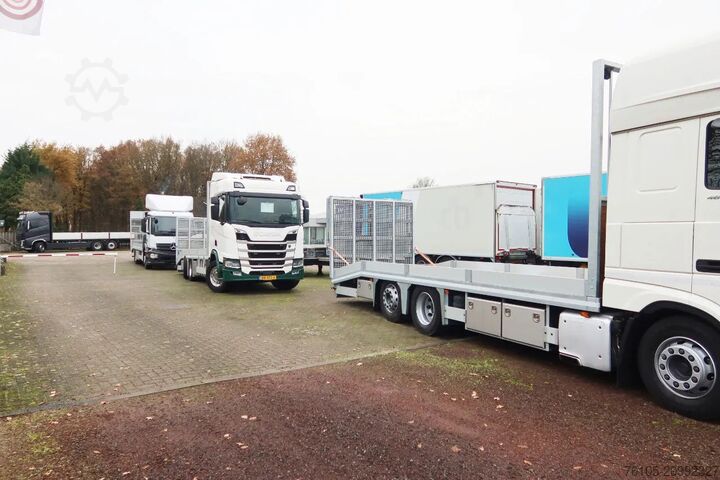 Car transporter Mercedes-Benz Actros 1936 LL Machine Oprijwagen