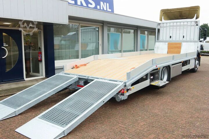 Car transporter Mercedes-Benz Actros 1936 LL Machine Oprijwagen