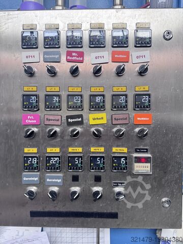 Brew house, fermentation cellar, storage cellar 20hl Brauerei komplett 2019