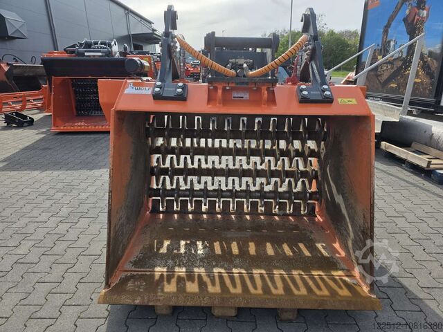 Schaufelseparatoren Wolf Technik für Baumaschinen Terra-Star TSC.154.S404