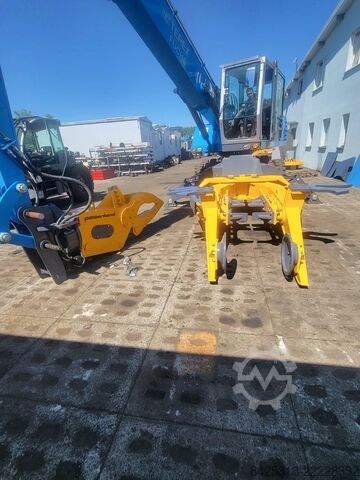 Material handler Fuchs MHL 331 + Powerhand VRS200