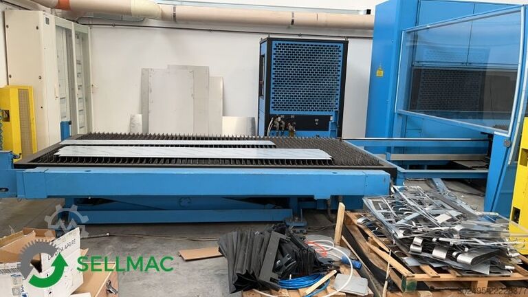 Laser cutting machine Prima Industrie PLATINO 1530 PL9000