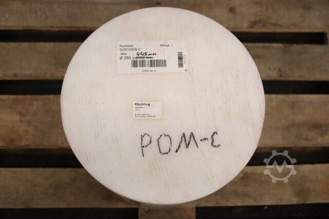 Plastic shaft polyamide Röchling Sustarin-C  Ø 280 x 445 mm
