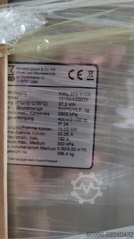 Chiller Remko KWL 370 INOX