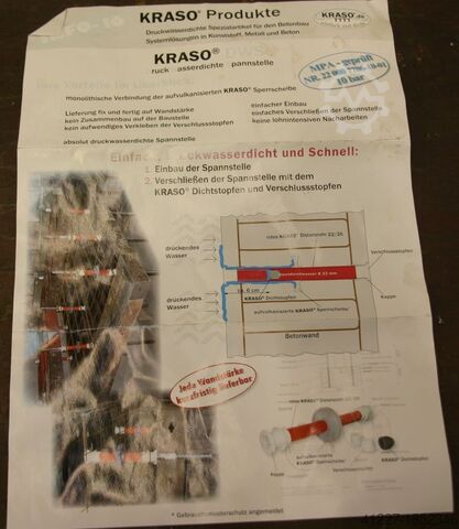 Pressure-tight clamping point KRASO DWS-SYSTEM