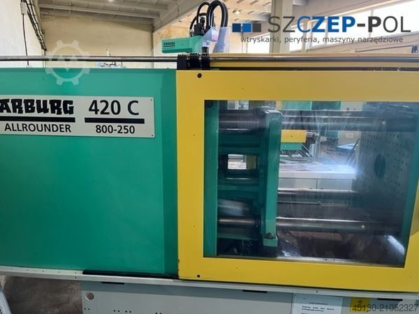 Injection molding machine Arburg 420C 800-250