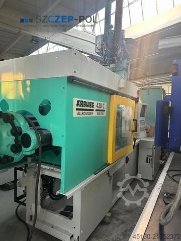 Injection molding machine Arburg 420C 800-250