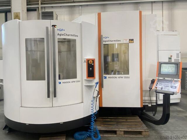 5 Achsen Bearbeitungszentrum Mikron HPM 1350 U