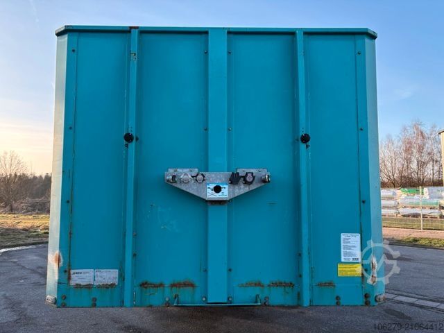 Auflieger mit Arbeitsbühne  Plattform Wiese/SA 3-36PT