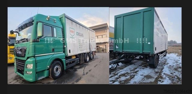 LKW mit Pritsche & Plane MAN TGX 26.500 / Zug / Ret / Lenkachse / XL Zertifik