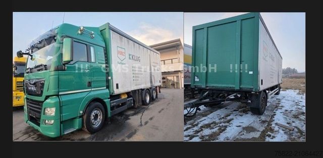 LKW mit Getränkeaufbau MAN TGX 26.500 / Zug / Orten Getränke / Ret Lenkachs