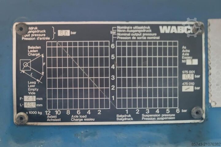 Lako SDA-434 Dutch Registration, 4 Axles, 25.5t Loading Lako SDA-434 Dutch Registration, 4 Axles, 25.5t Loading