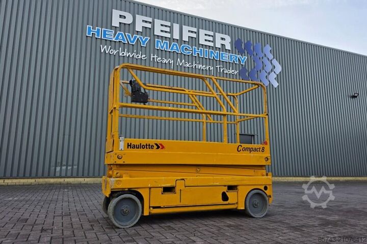Scherenhebebühne Haulotte Compact 8 Electric, 8.2m Working Height, 350kg Cap