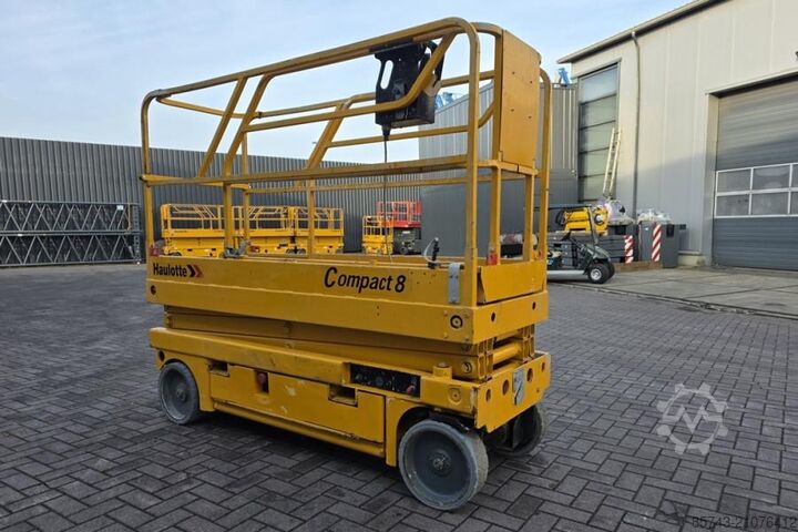 Scherenhebebühne Haulotte Compact 8 Electric, 8.2m Working Height, 350kg Cap