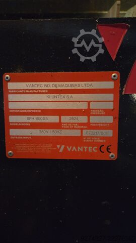 High-production machinery Vantec Geminiana horizontal