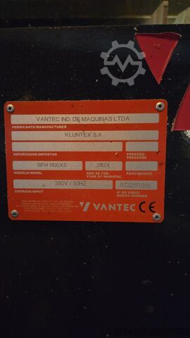 High-production machinery Vantec Geminiana horizontal