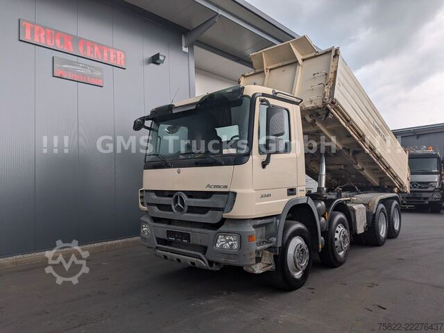 Dreiseitenkipper LKW MERCEDES-BENZ Actros MP3 3241 / 8X4 / Blatt / E5 / Big Axle