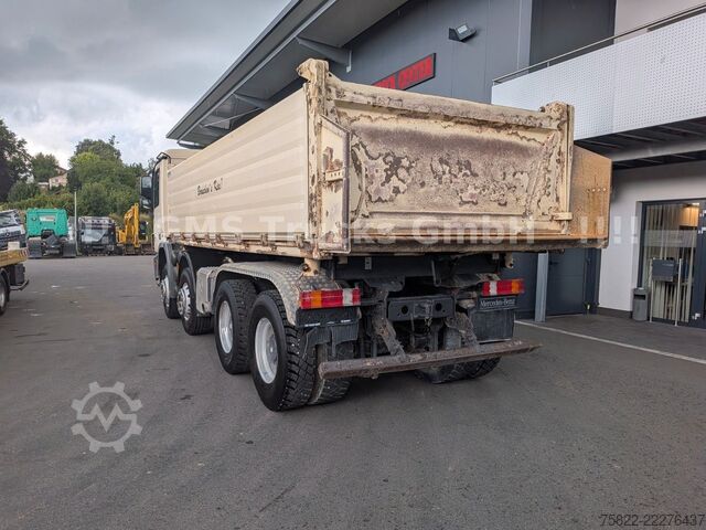 Dreiseitenkipper LKW MERCEDES-BENZ Actros MP3 3241 / 8X4 / Blatt / E5 / Big Axle