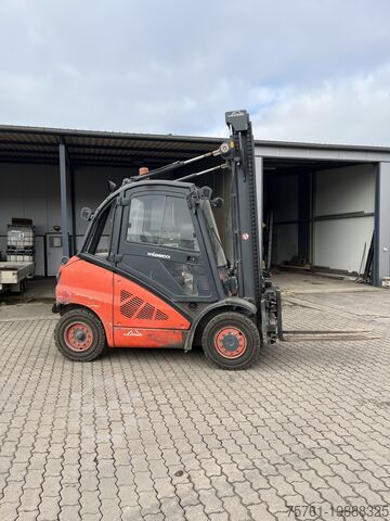 Front loader forklift LINDE H 40 D, Diesel