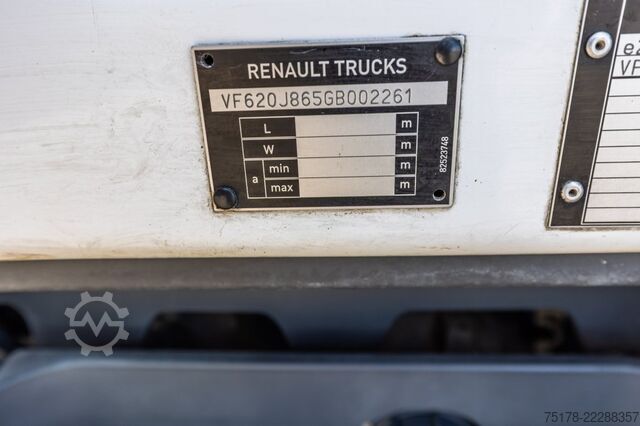 Box body RENAULT D19.320 DXI+DHOLLANDIA 2T.