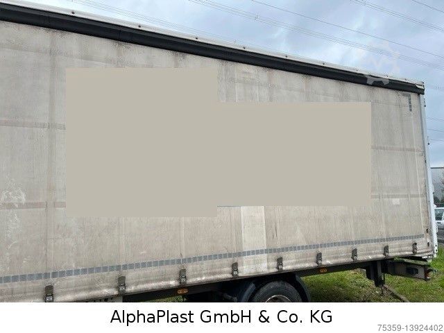 Open trailer with tarp  KRUKENMEIER